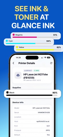 HP Smart Printer App Setup iPhone screenshot