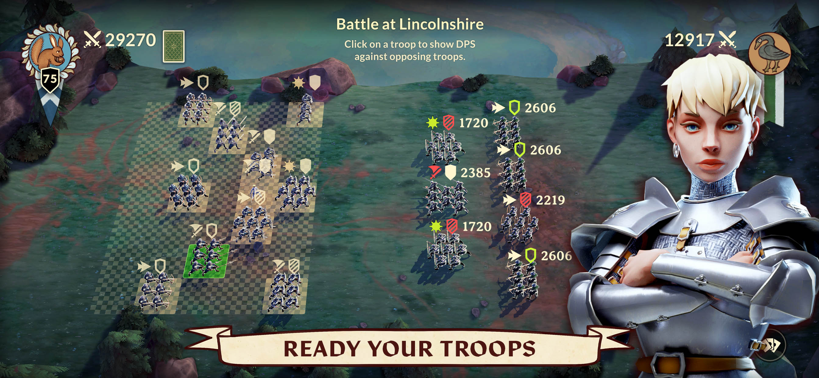 Dawn of Ages: total war battle