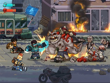 Zombie Warfare: The Death Path iPad screenshot