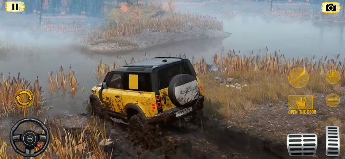 Simulador de carro offroad