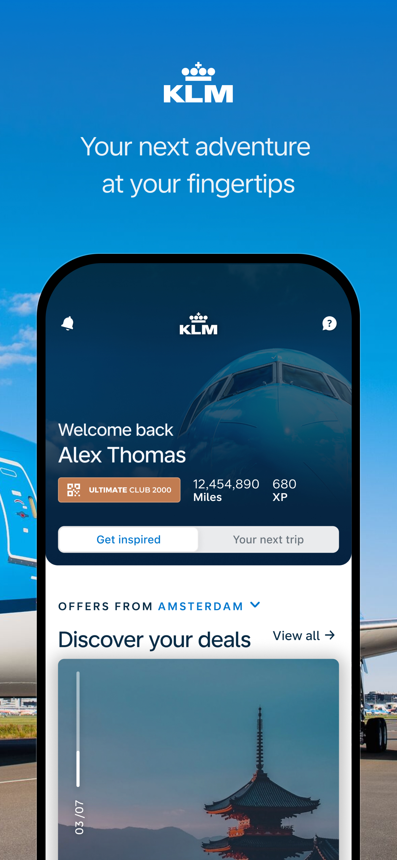 KLM - Book a flight