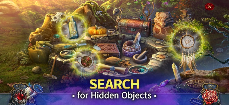 The Red Trace: Hidden Objects screenshot 1