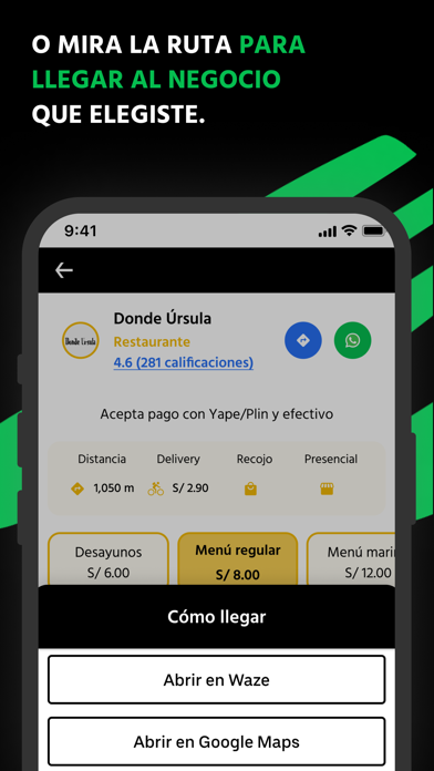 Mennu Clientes Screenshot