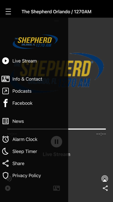 The Shepherd Radio Orlando Screenshot