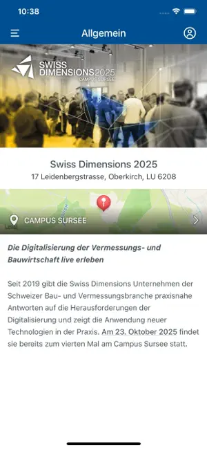 Swiss Dimensions 2025 screenshot 1