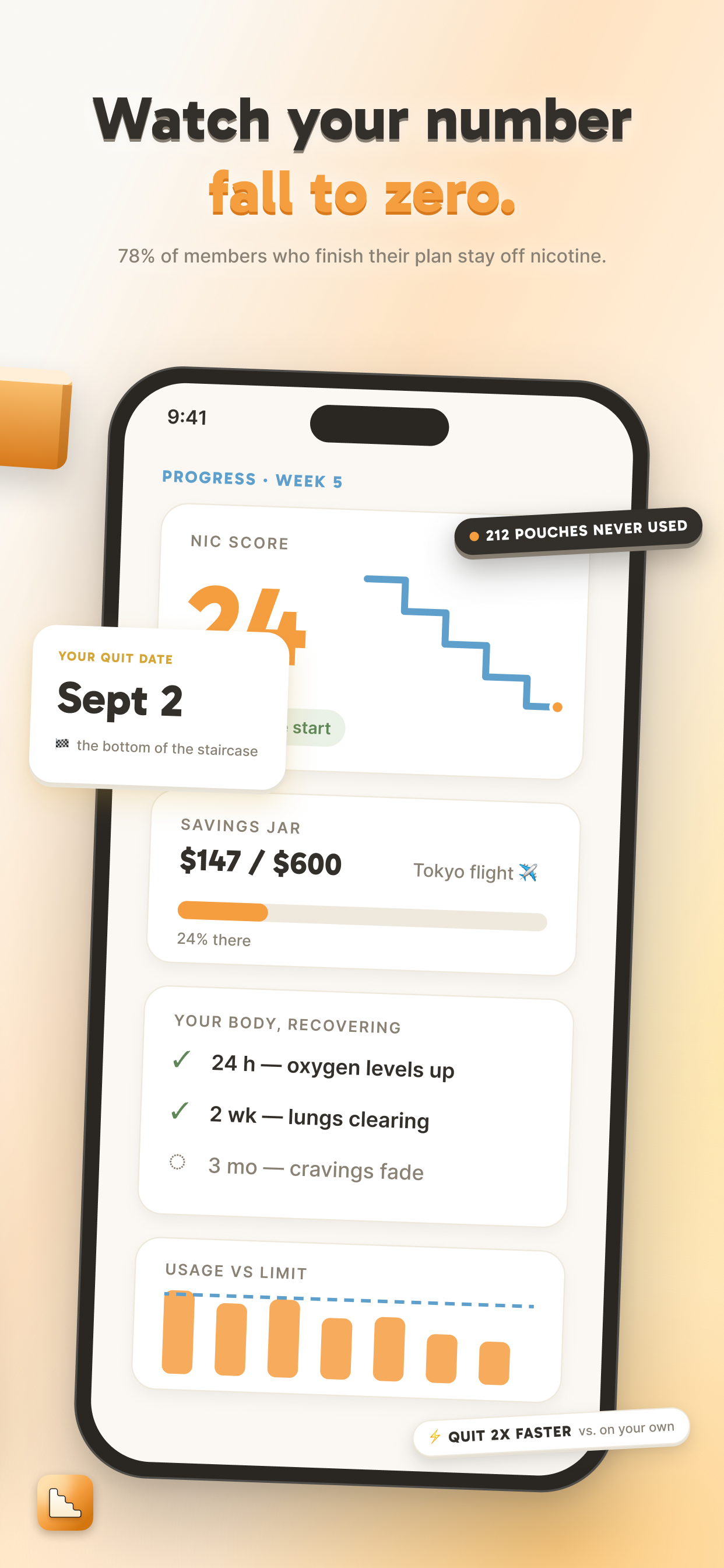 Stepdown: Quit Nicotine screenshot 5