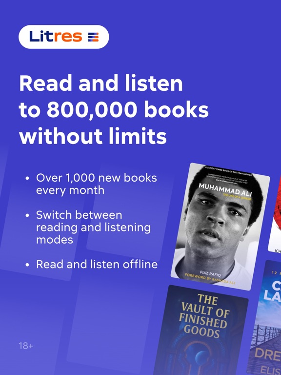 Litres: Books and audiobooks