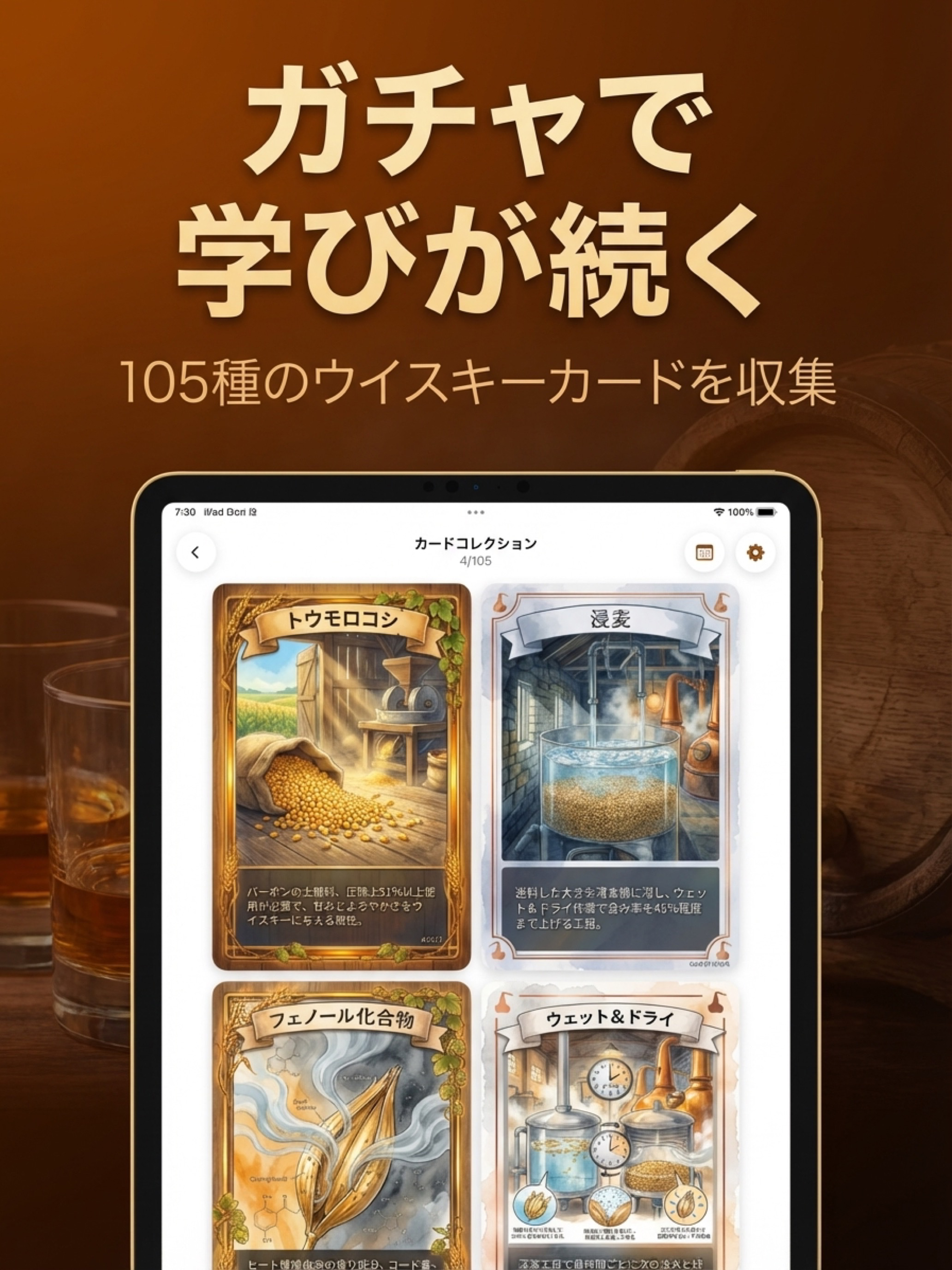 ウイスキー検定 問題集アプリ