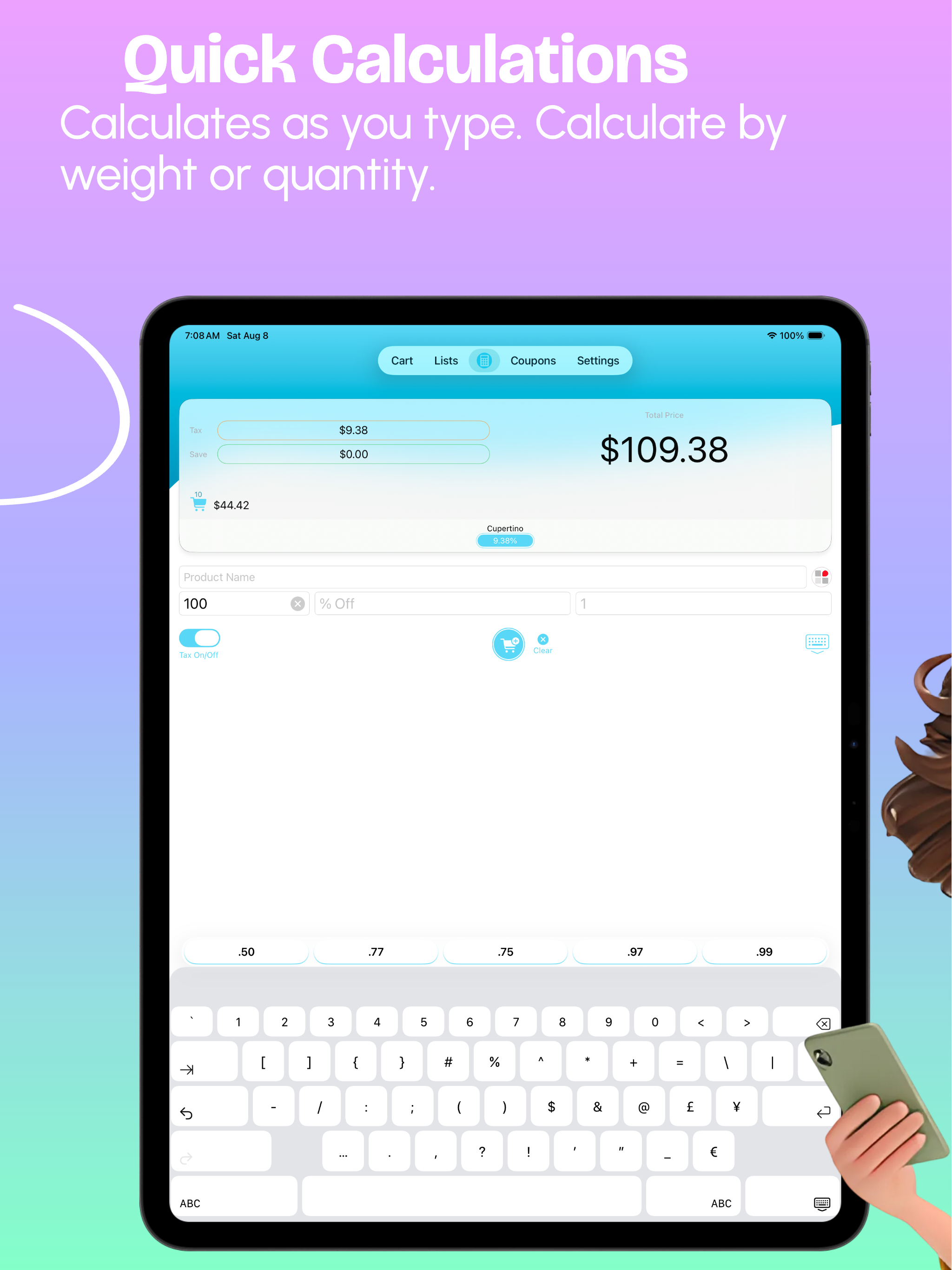 Total Plus:Shopping Calculator screenshot 16