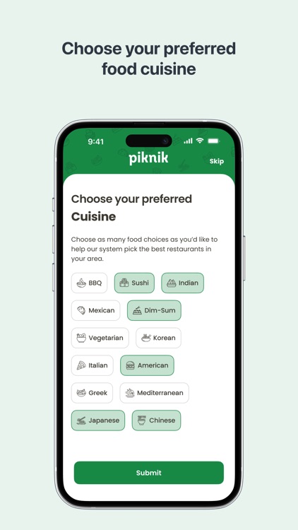 Piknik: Restaurant Decisions