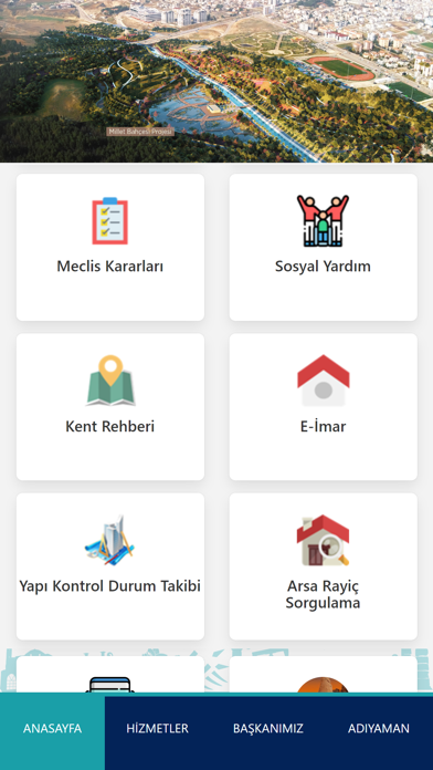 Adıyaman Belediyesi Screenshot