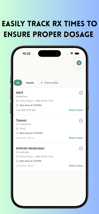 Daily Rx Reminder Screenshot 1 of 3
