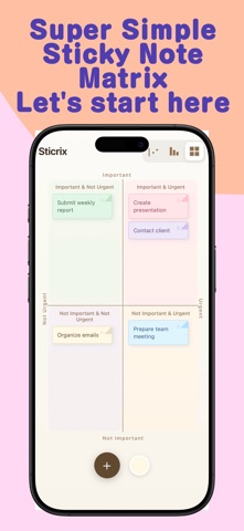 Sticrix - stickynote matrix - Screenshot 1 of 7