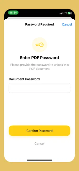 lock pdf | unlock pdf expert screenshot 3