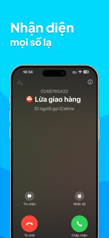 iCallme - Caller ID Lookup iPhone screenshot