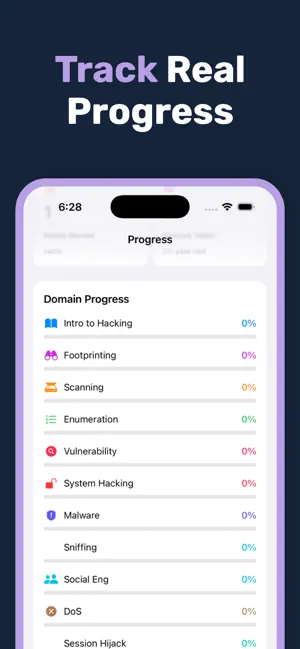 CEH FlashCards Pro screenshot 3