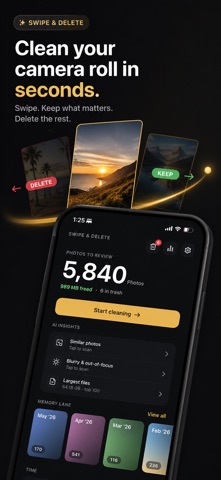 Photo Cleaner: Swipe & Delete Screenshot 1 of 7