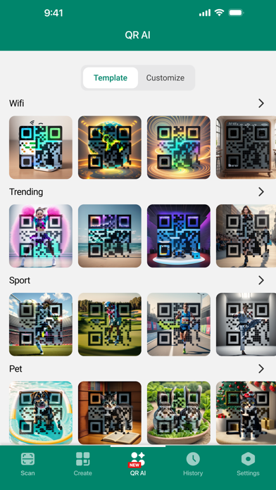AI QR Code Scanner & Barcode iPhone screenshot 4 - Utilities app