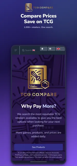 TCGCompare: TCG Price Compare screenshot 1