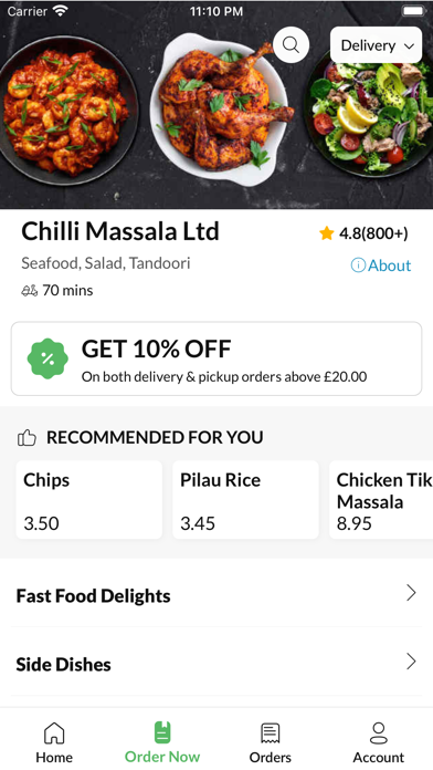 Chili Massala Ltd Screenshot