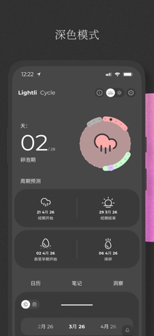 Cycle: 经期追踪器 screenshot