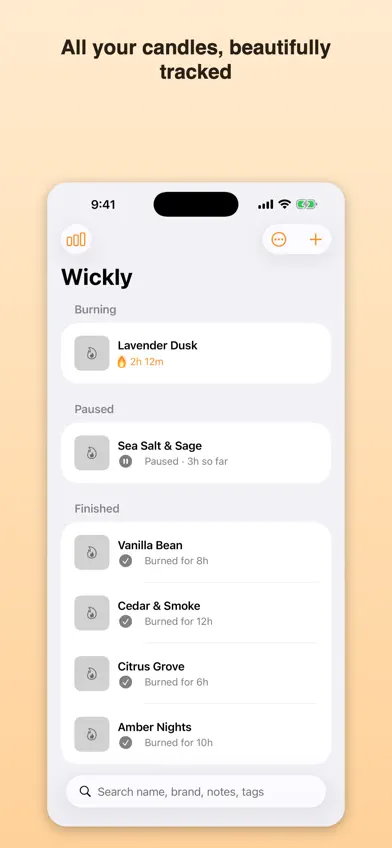 Wickly: Candle Tracker screenshot 5