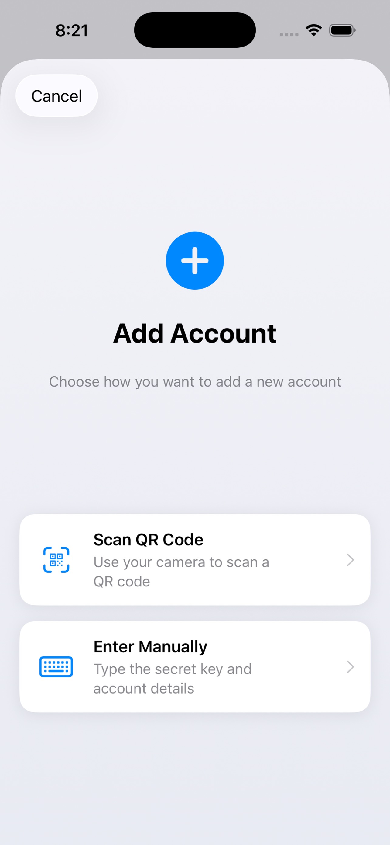 TOTP - 2FA Authenticator