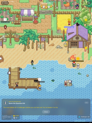 Grammar Quest iPad screenshot