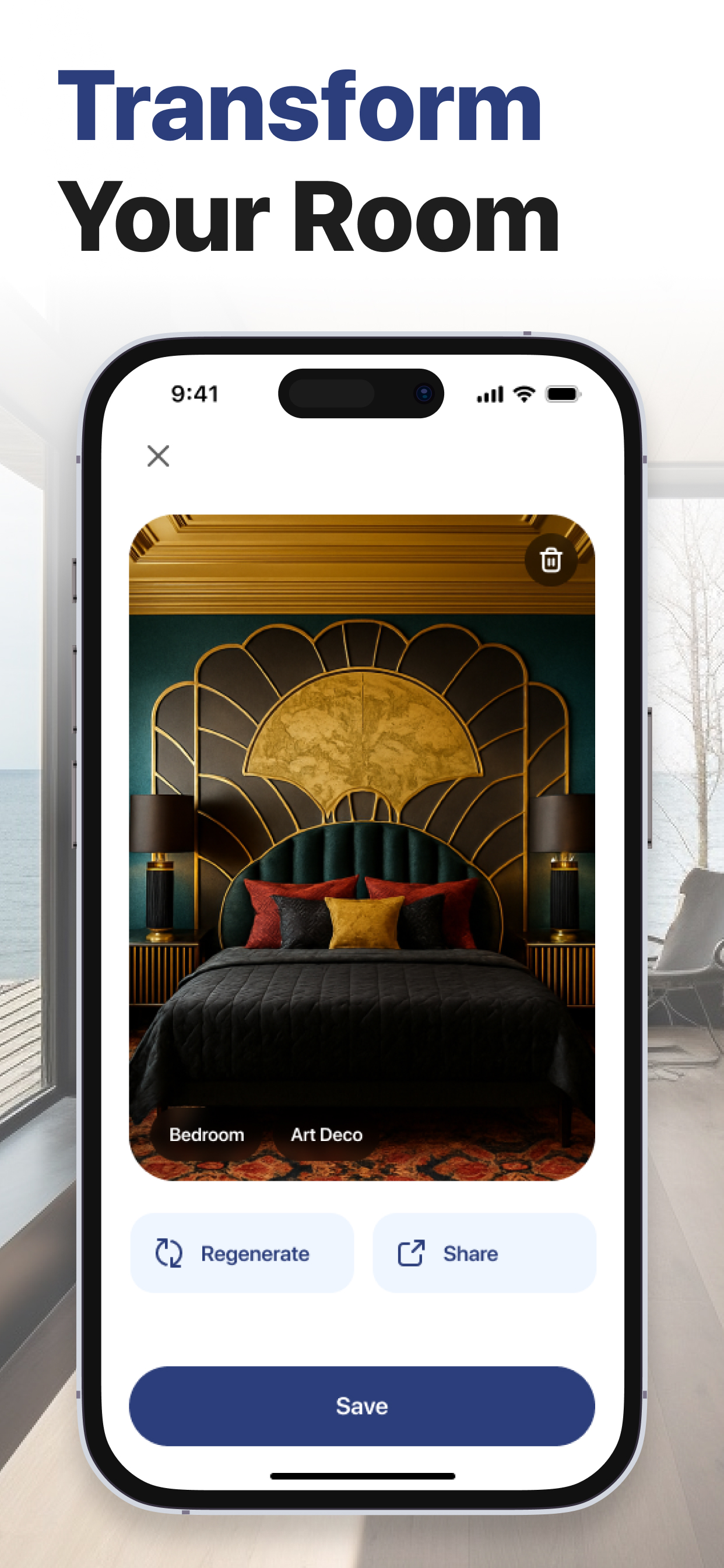 Room design & AI home interior