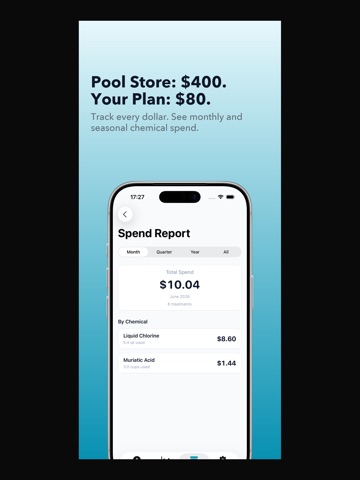 Pool Chemical Calculator Pro iPad screenshot