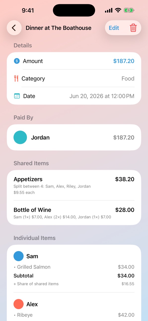 iPhone screenshot