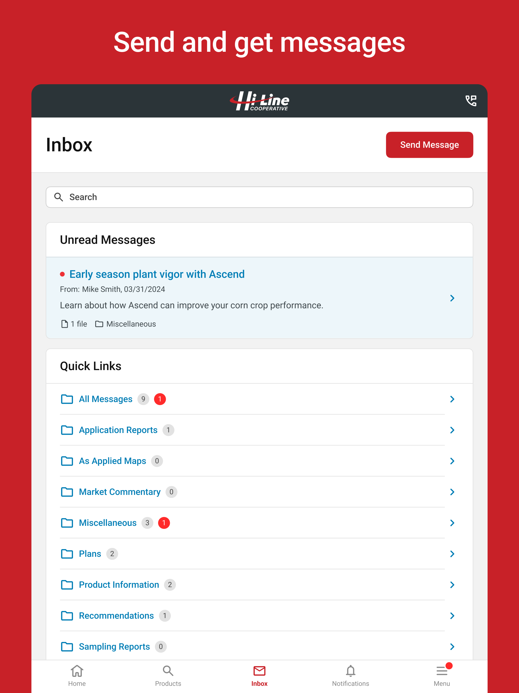 Hi-Line Cooperative Portal screenshot 10