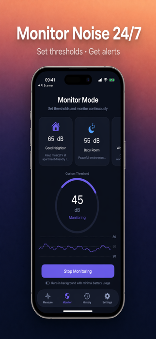 SoundMeter - Decibel dB Level Screenshot 4 of 8