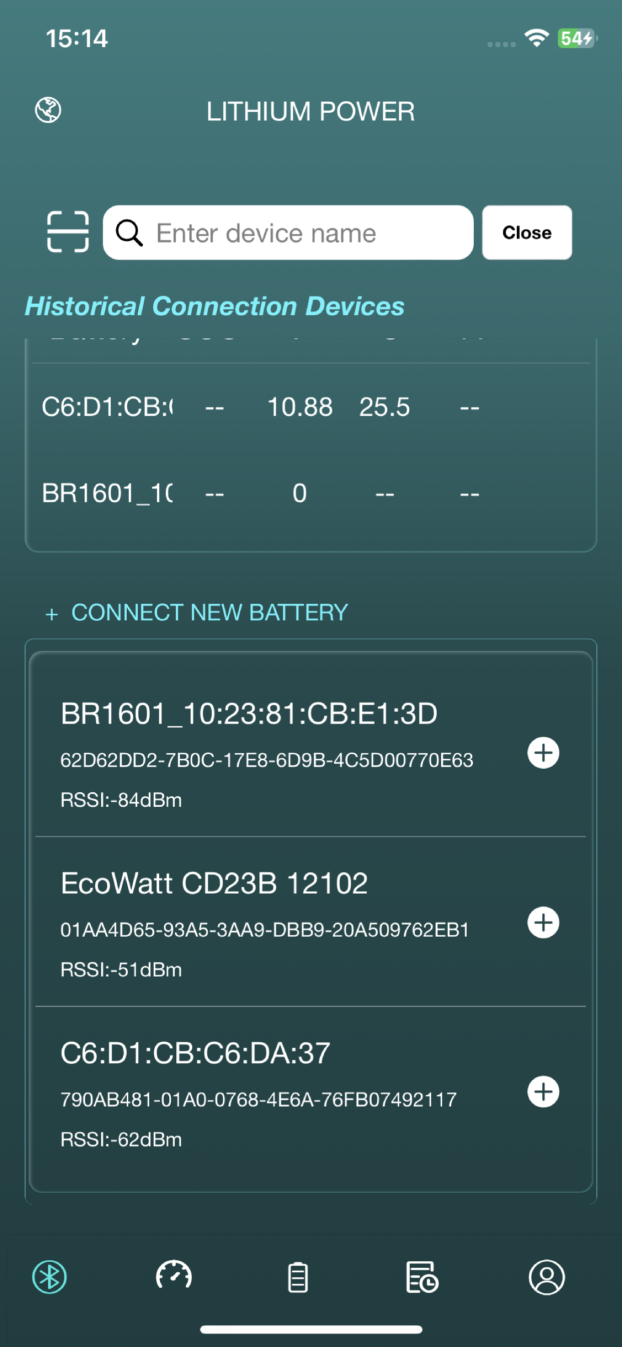 lithium connect screenshot 3