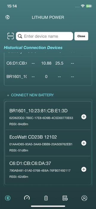 lithium connect Screenshot 3 of 3