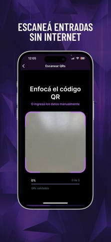 Tikzet Escáner QR screenshot