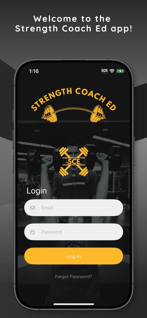 #1. Strength Coach Ed (iOS) By: Strength Coach Ed LLC