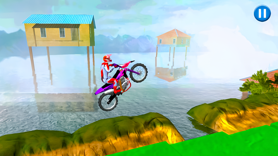 #2. Adventure Bike Ramp (iOS) By: Mayaavi