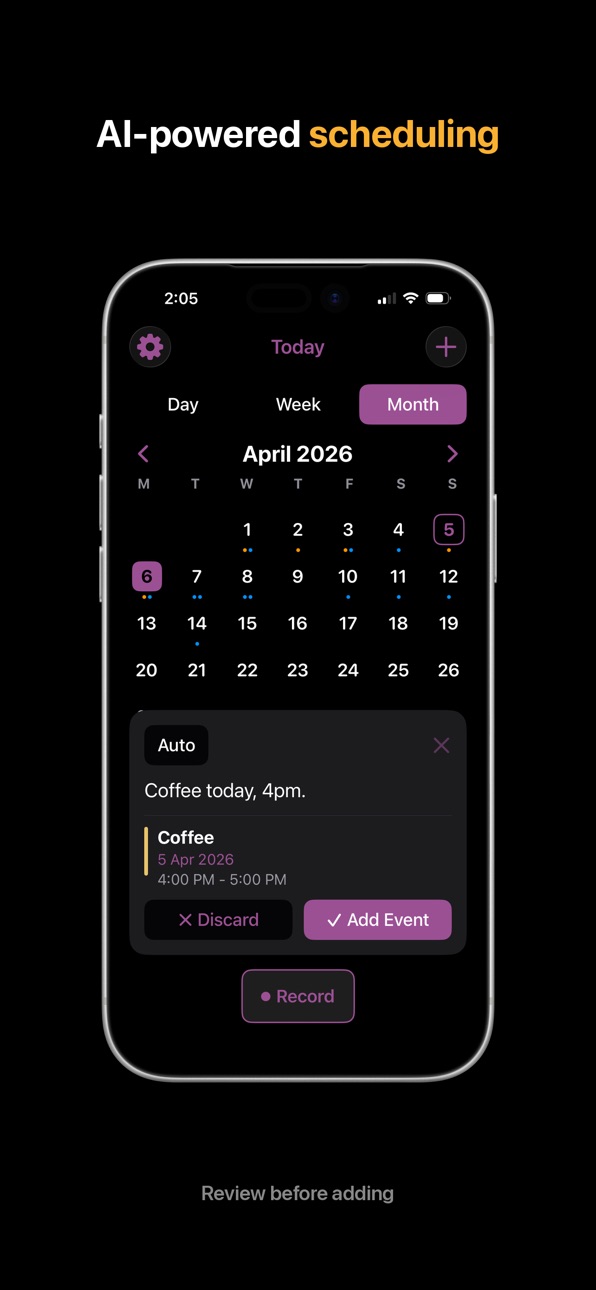 iPhone screenshot