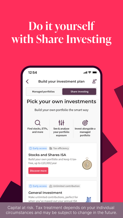 Moneyfarm: Investing & Saving iPhone screenshot 5 - Finance app