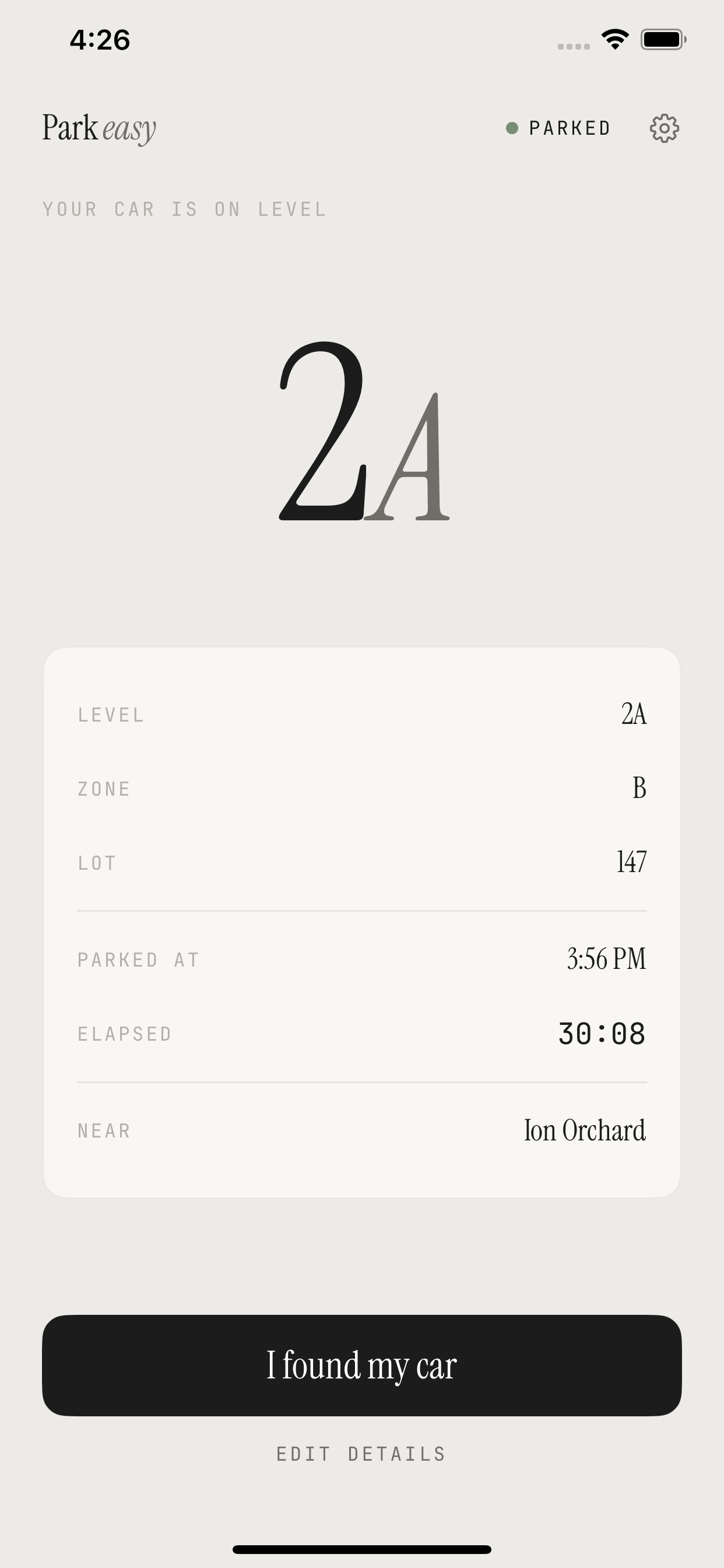 ParkEasy - Car Park Reminder screenshot 2