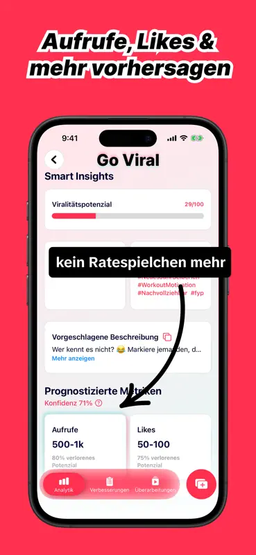Go Viral: KI-Creator-Assistent screenshot 2 of 5