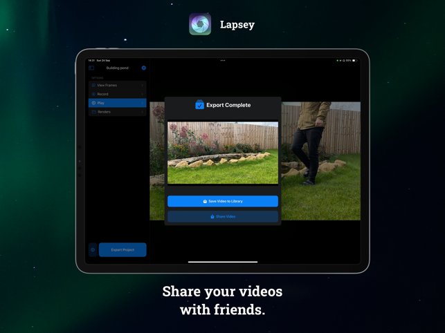 ‎Lapsey - Time-lapse camera Screenshot