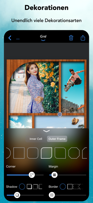 FrameMagic - Collage-Macher Screenshot