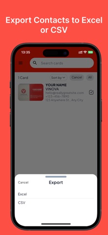 Quick Card Scanner screenshot
