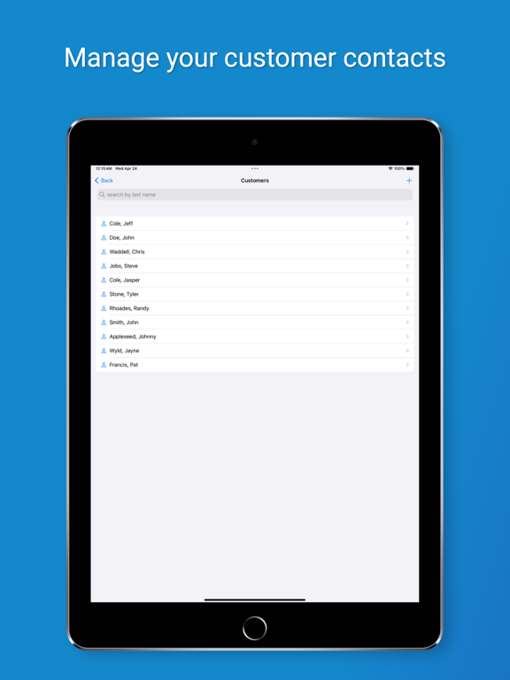 RepairZ Pro iPad screenshot 2 - Business app