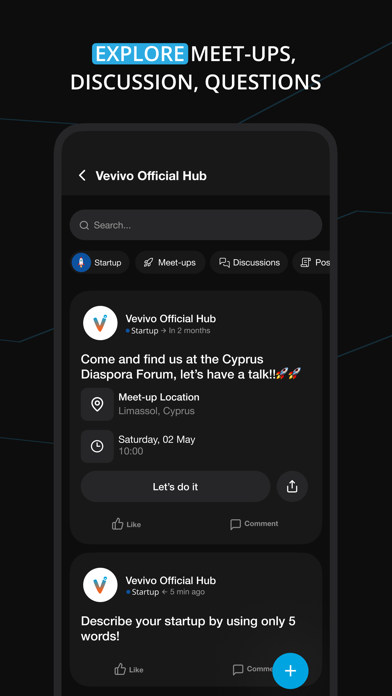 Vevivo: Meet. Connect. Belong. Screenshot