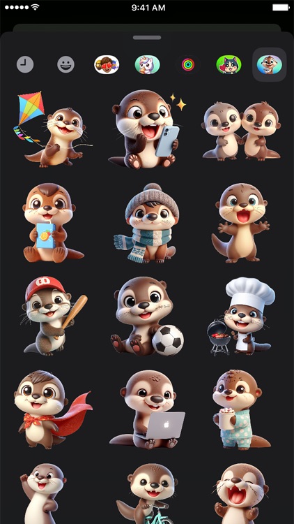 Otterz Stickers
