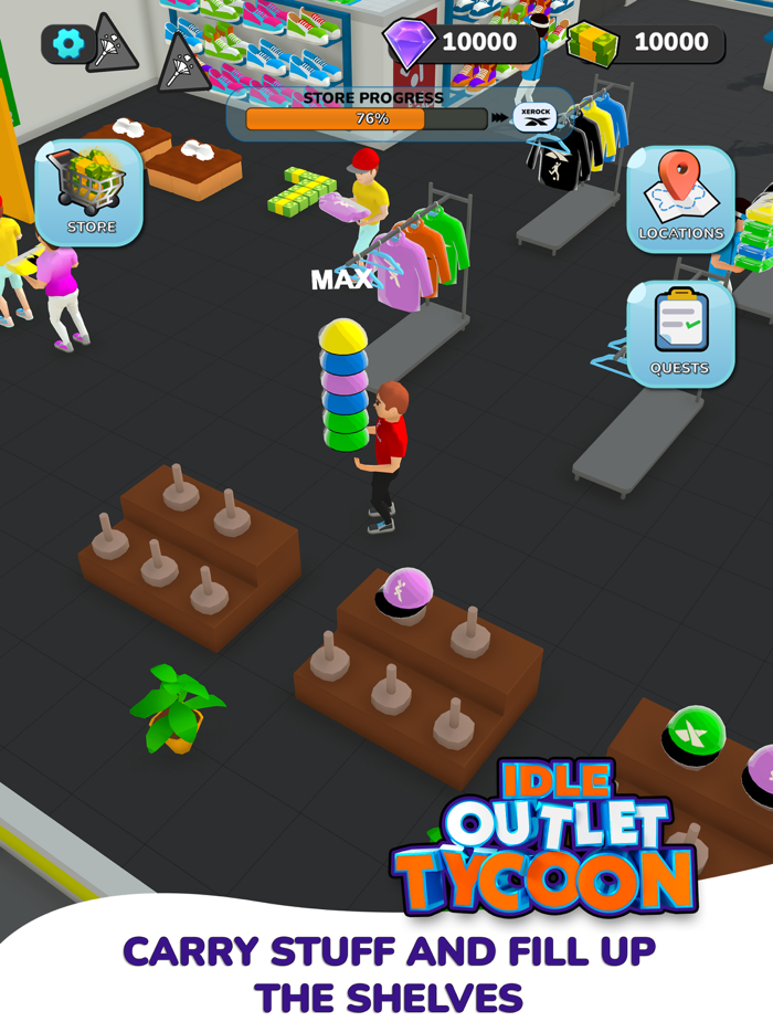 Idle Outlet Tycoon