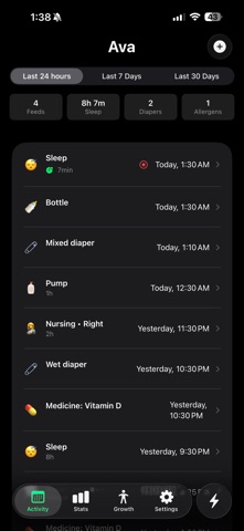 NestLog screenshot